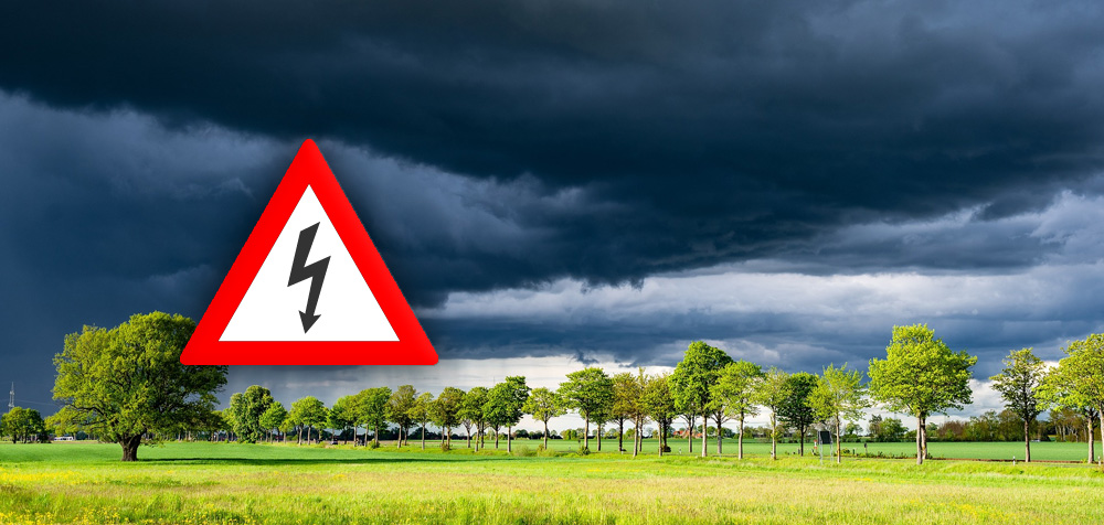 Schwere Gewitter Mit Hagel Und Starkregenschauern In Sicht