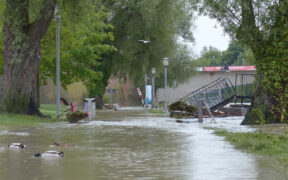 Extreme Regenmengen Mitte September 2024