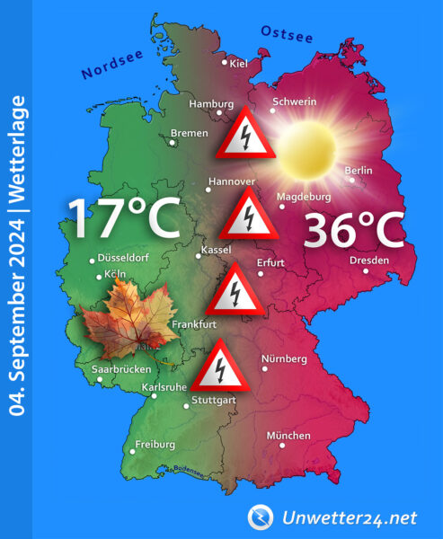 Hitze und Kälte 04. September 2024