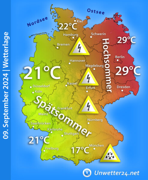 Start in den Spätsommer 2024