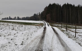 Graupel und Schnee Anfang November 2024