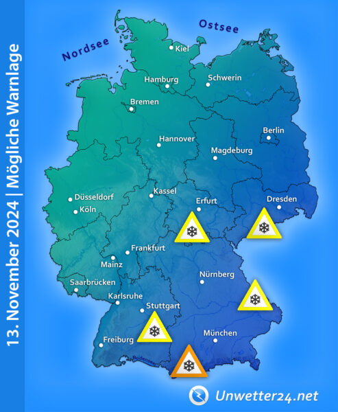 Wintereinbruch 13. November 2024