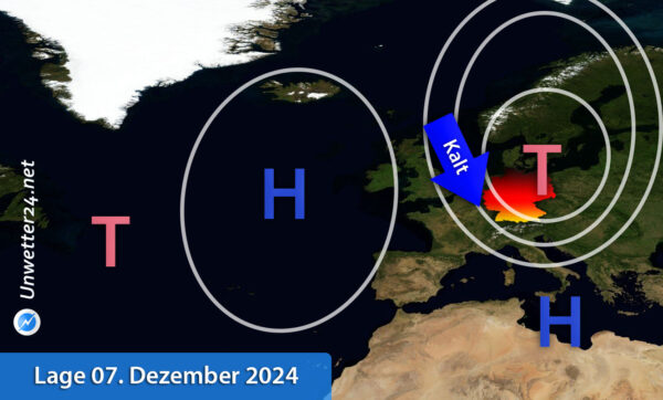 Wintereinbruch Anfang Dezember 2024